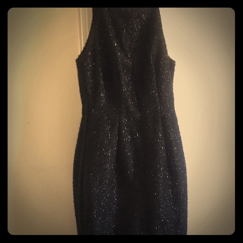 Black cocktail dress